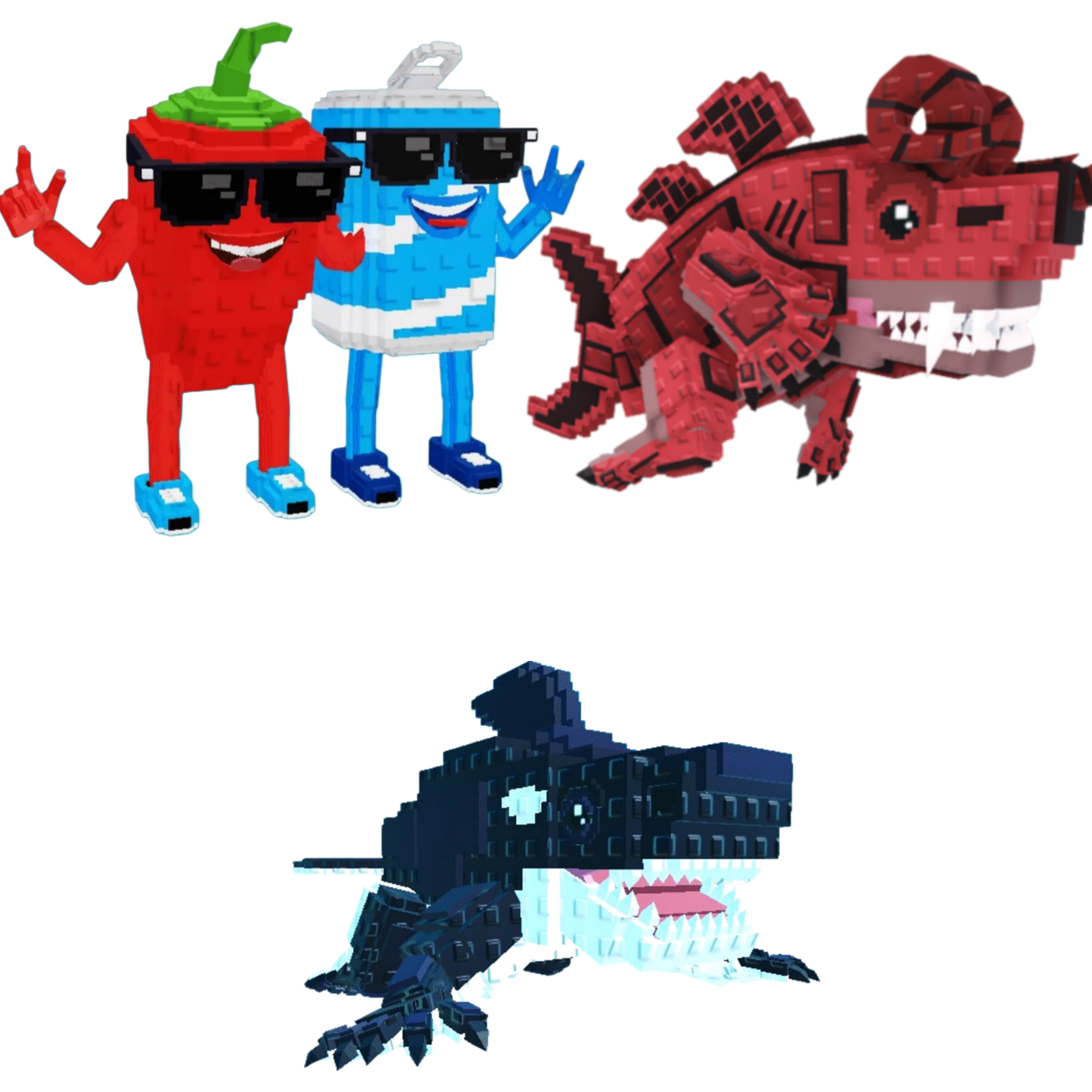 [BUNDLE] - 🛵 1x Swaggy Bros 🛵 1x Eviledon 🛵 1x Orcaledon