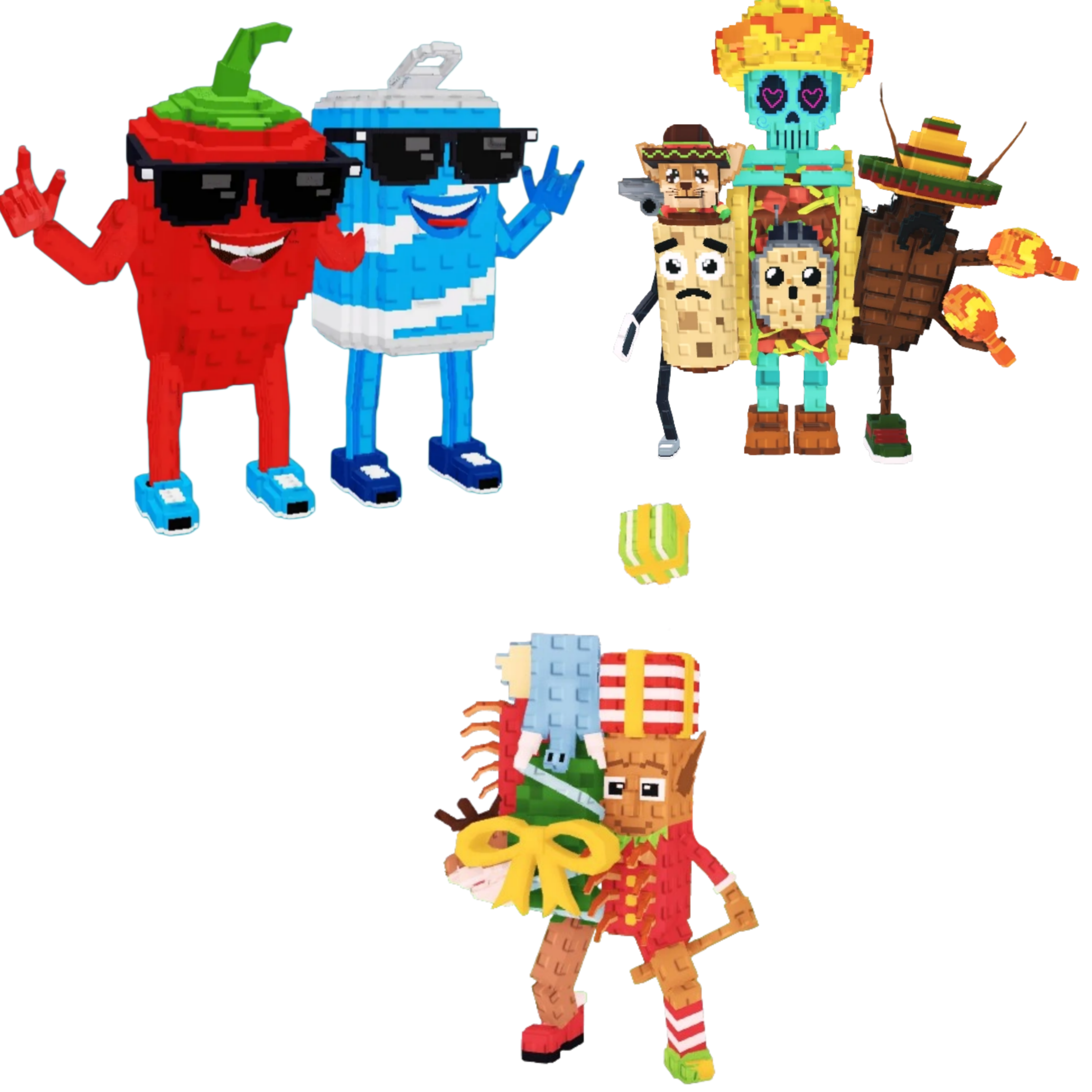 [BUNDLE] - 🚏 1x Swaggy Bros 🚏 1x La Taco Combinasion 🚏 1x La Jolly Grande