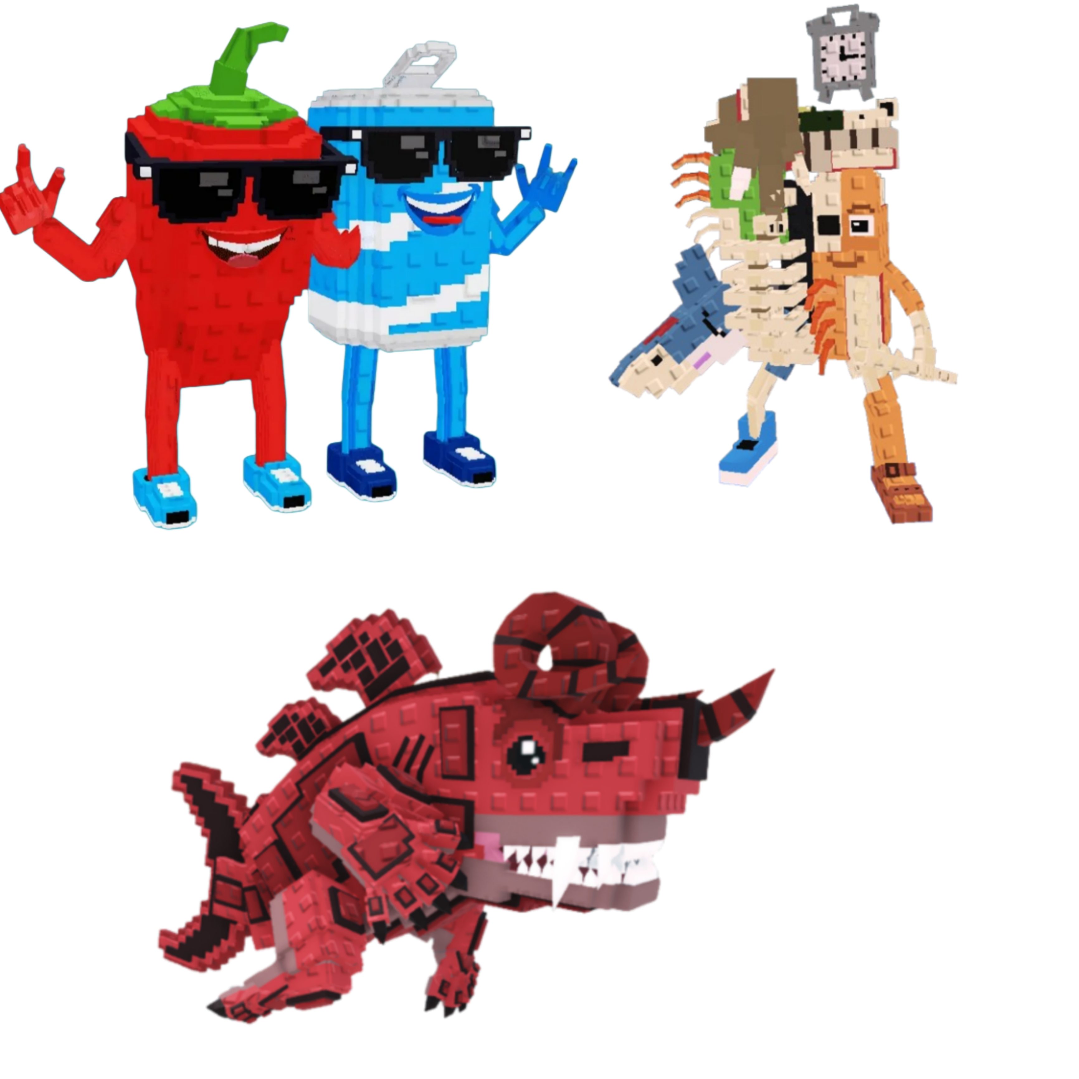 [BUNDLE] - 🚥 1x Swaggy Bros 🚥 1x La Extinct Grande 🚥 1x Eviledon