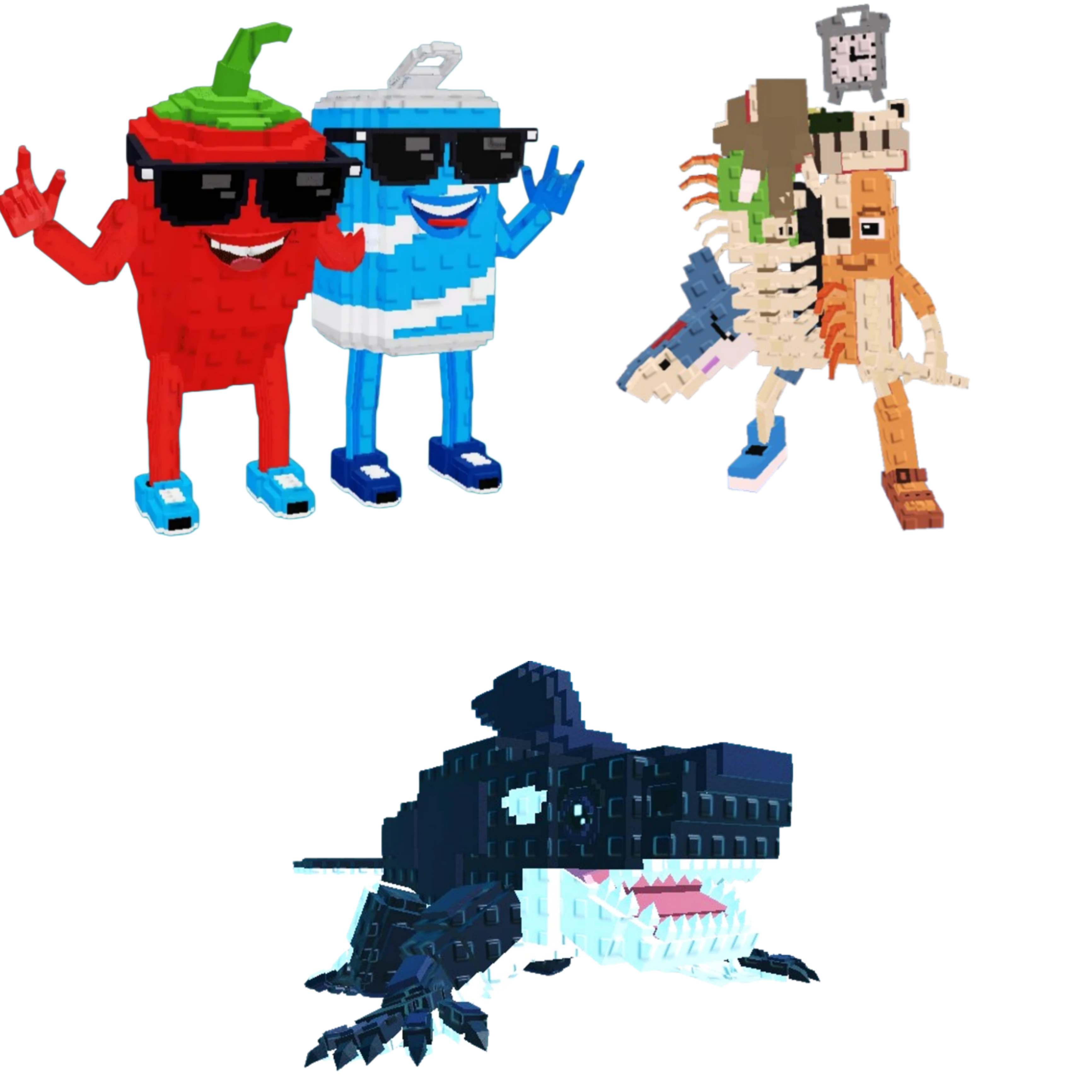 [BUNDLE] - 🛑 1x Swaggy Bros 🛑 1x La Extinct Grande 🛑 1x Orcaledon