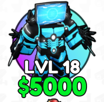 [ Cosmic ] Upgraded Titan Computerman ( Skibidi Tower Defense ) | Ready Unit✅ | INSTANT DELIVERY✅