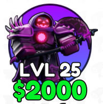 [ Godly ] Upgraded Titan Reaper ( Skibidi Tower Defense ) | Ready Unit✅ | INSTANT DELIVERY✅