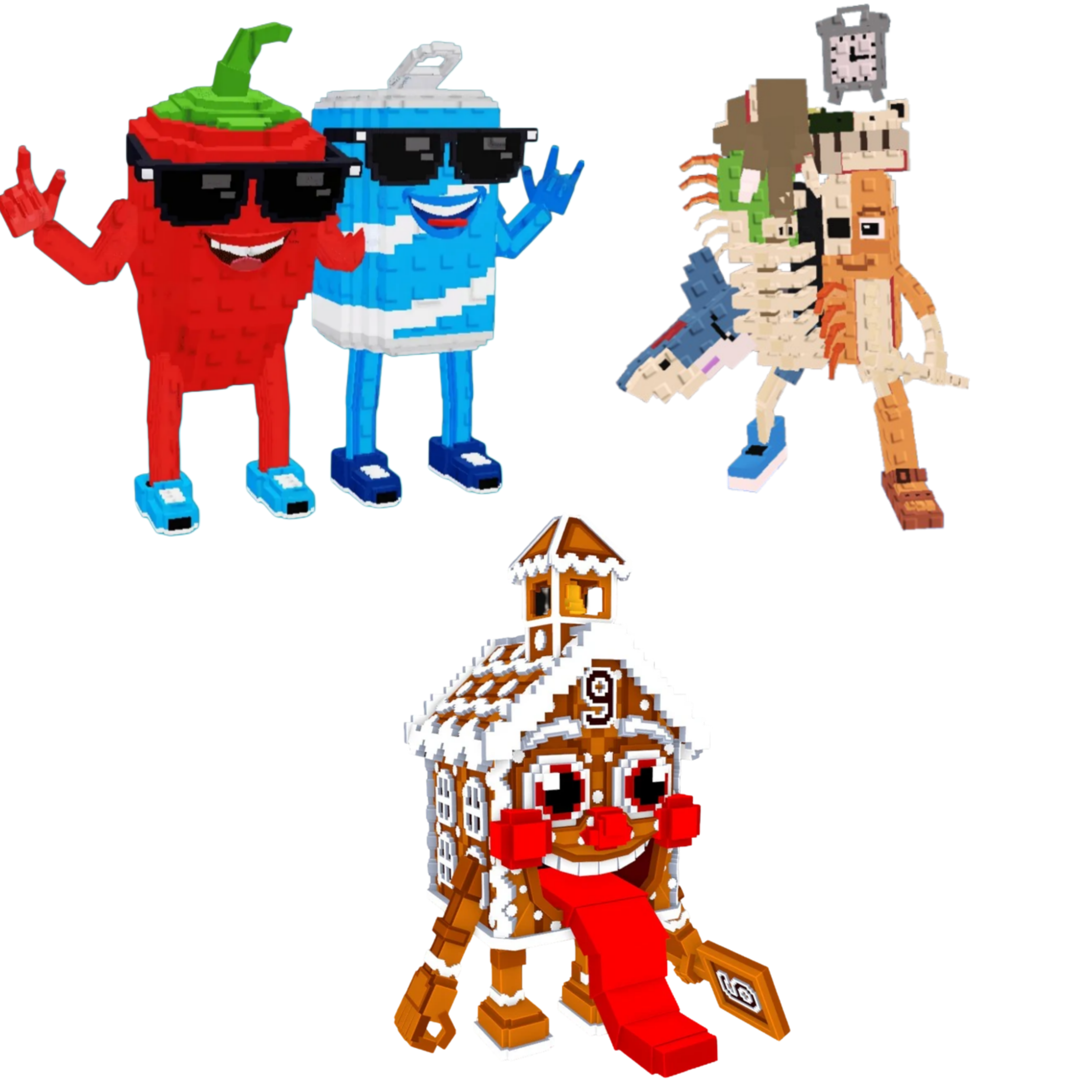 [BUNDLE] - 🚤 1x Swaggy Bros 🚤 1x La Extinct Grande 🚤 1x La Ginger Sekolah