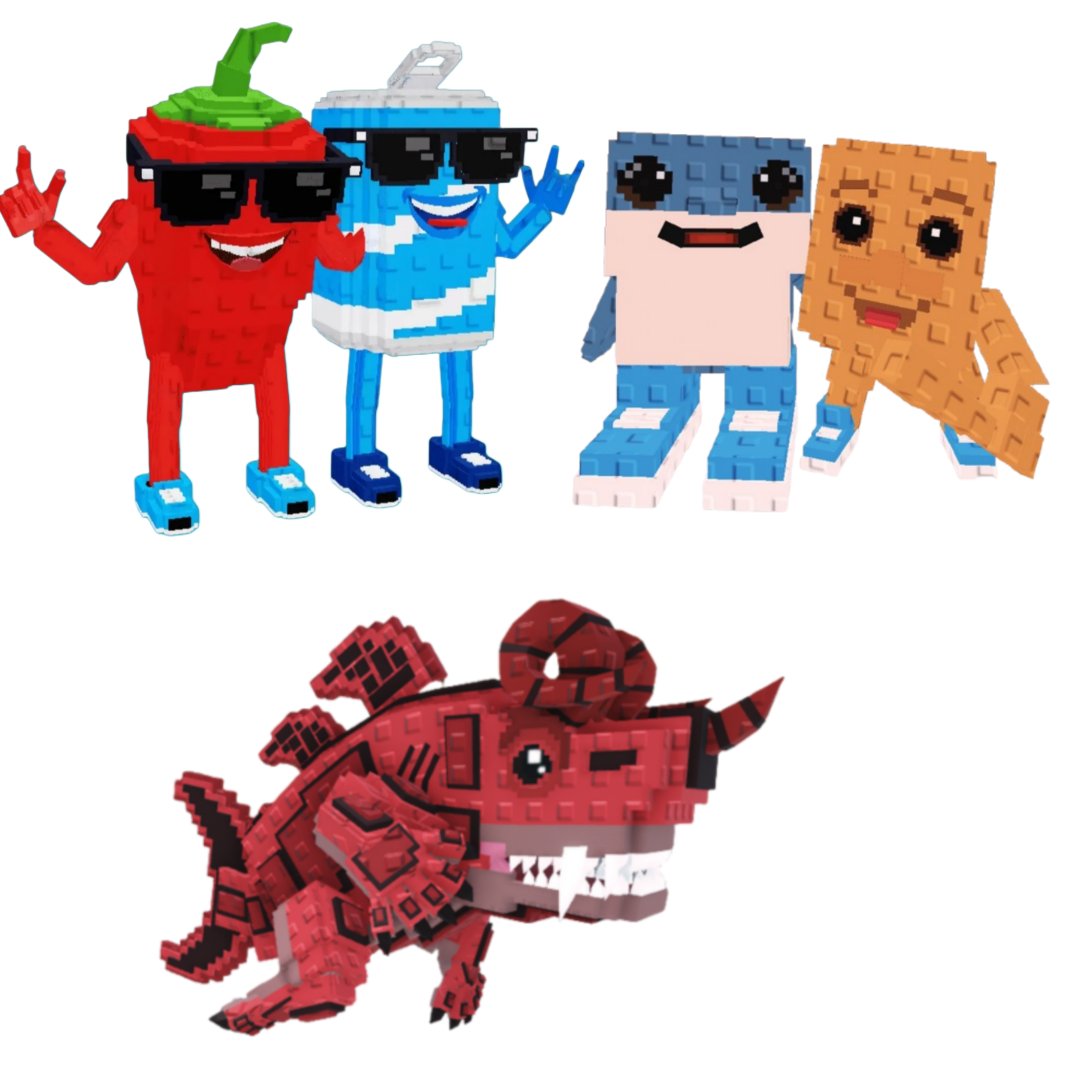 [BUNDLE] - ⛴️ 1x Swaggy Bros ⛴️ 1x Los Bros ⛴️ 1x Eviledon