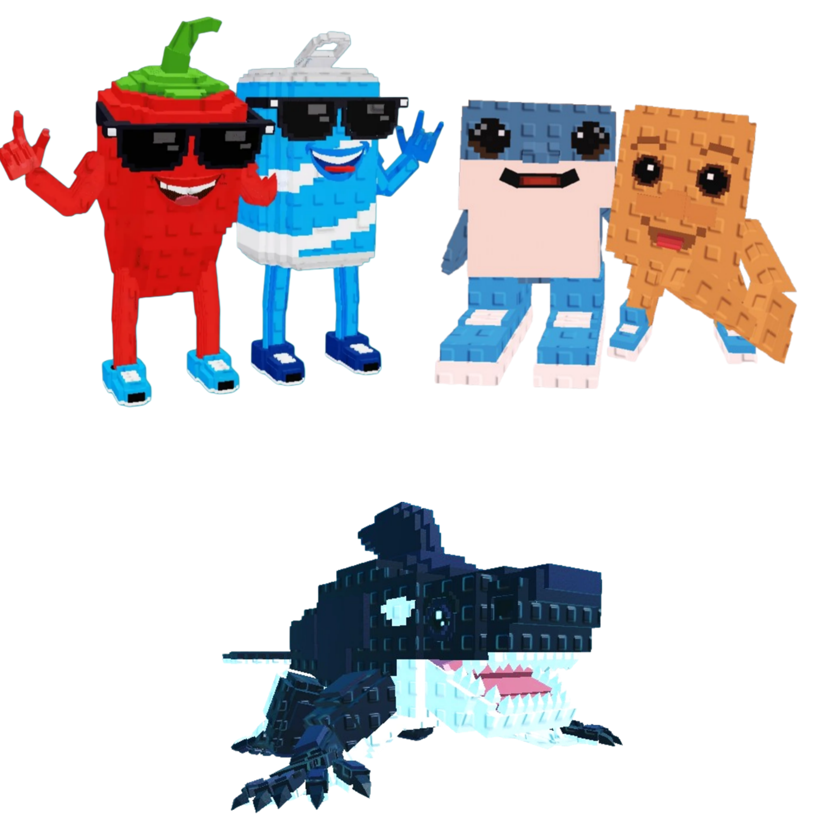 [BUNDLE] - 🚢 1x Swaggy Bros 🚢 1x Los Bros 🚢 1x Orcaledon