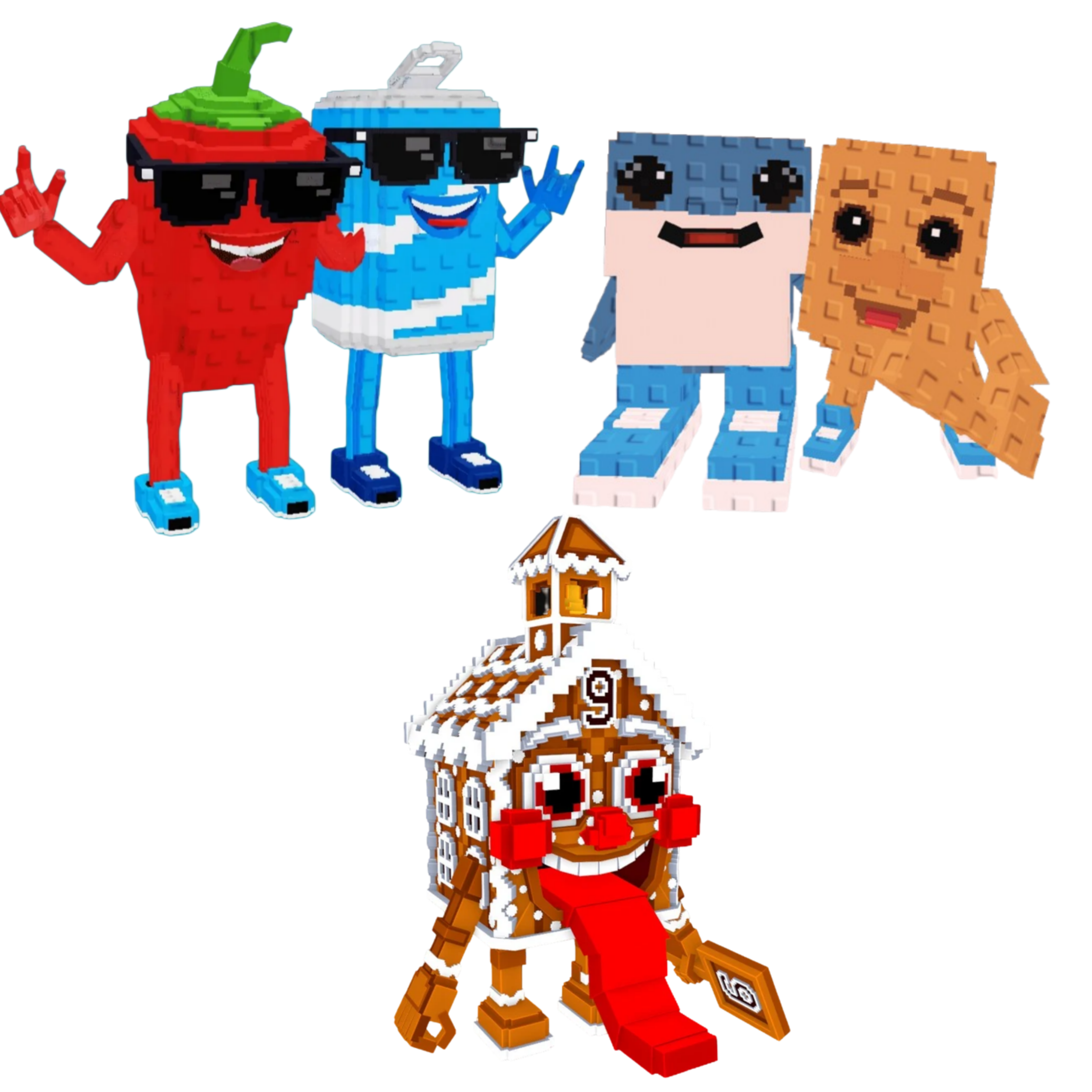 [BUNDLE] - 🪂 1x Swaggy Bros 🪂 1x Los Bros 🪂 1x La Ginger Sekolah