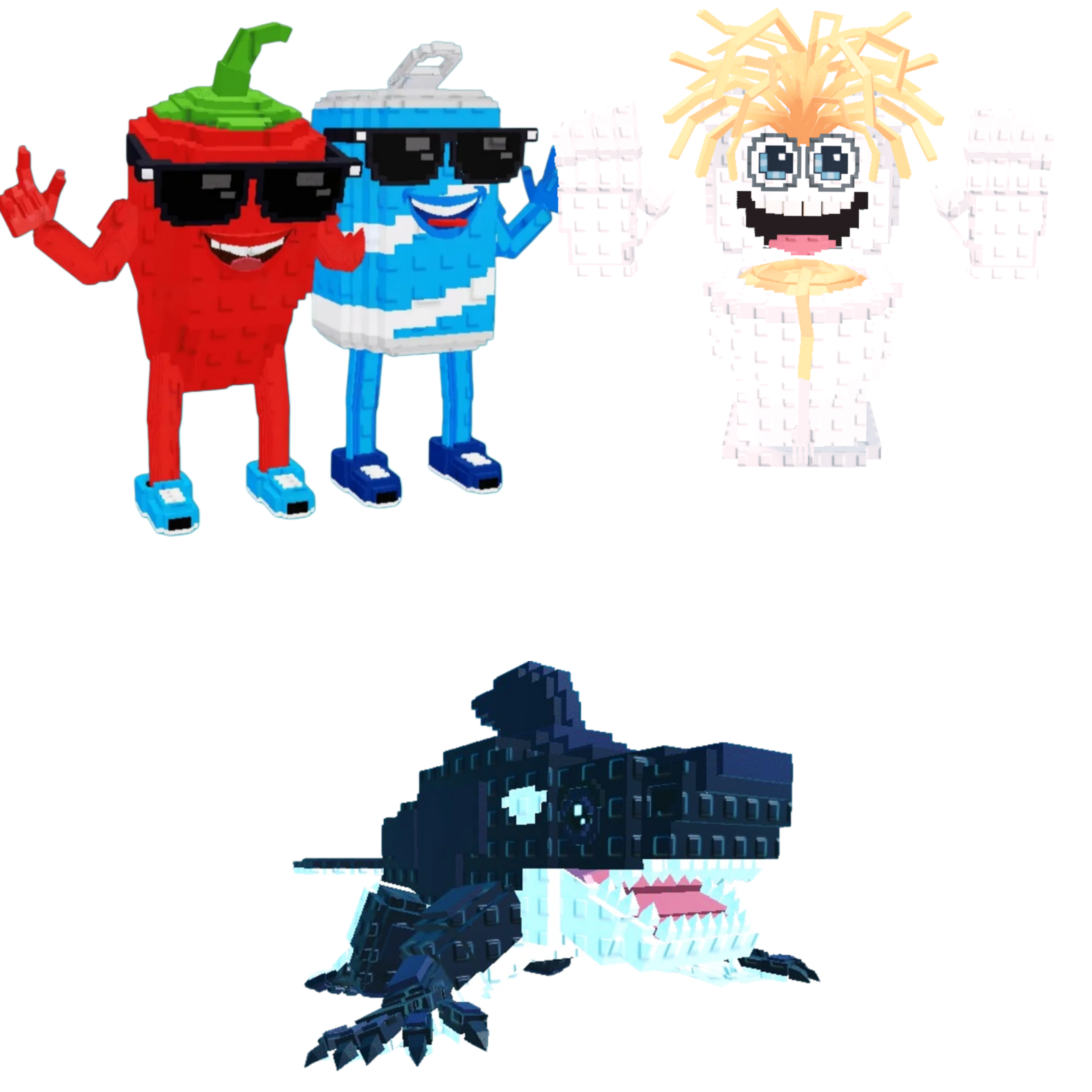 [BUNDLE] - 🚠 1x Swaggy Bros 🚠 1x Spaghetti Tualetti 🚠 1x Orcaledon