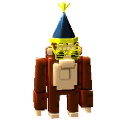 New Years Chimp