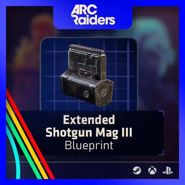 Extended Shotgun Mag III Blueprint