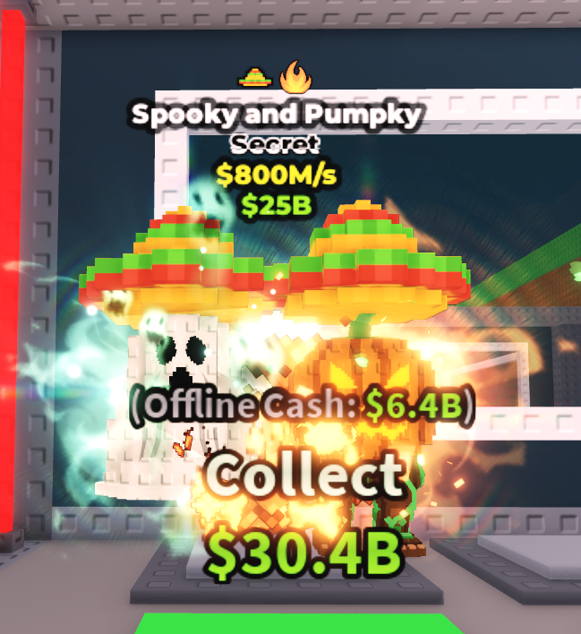 Spooky and Pumpky 800m/s