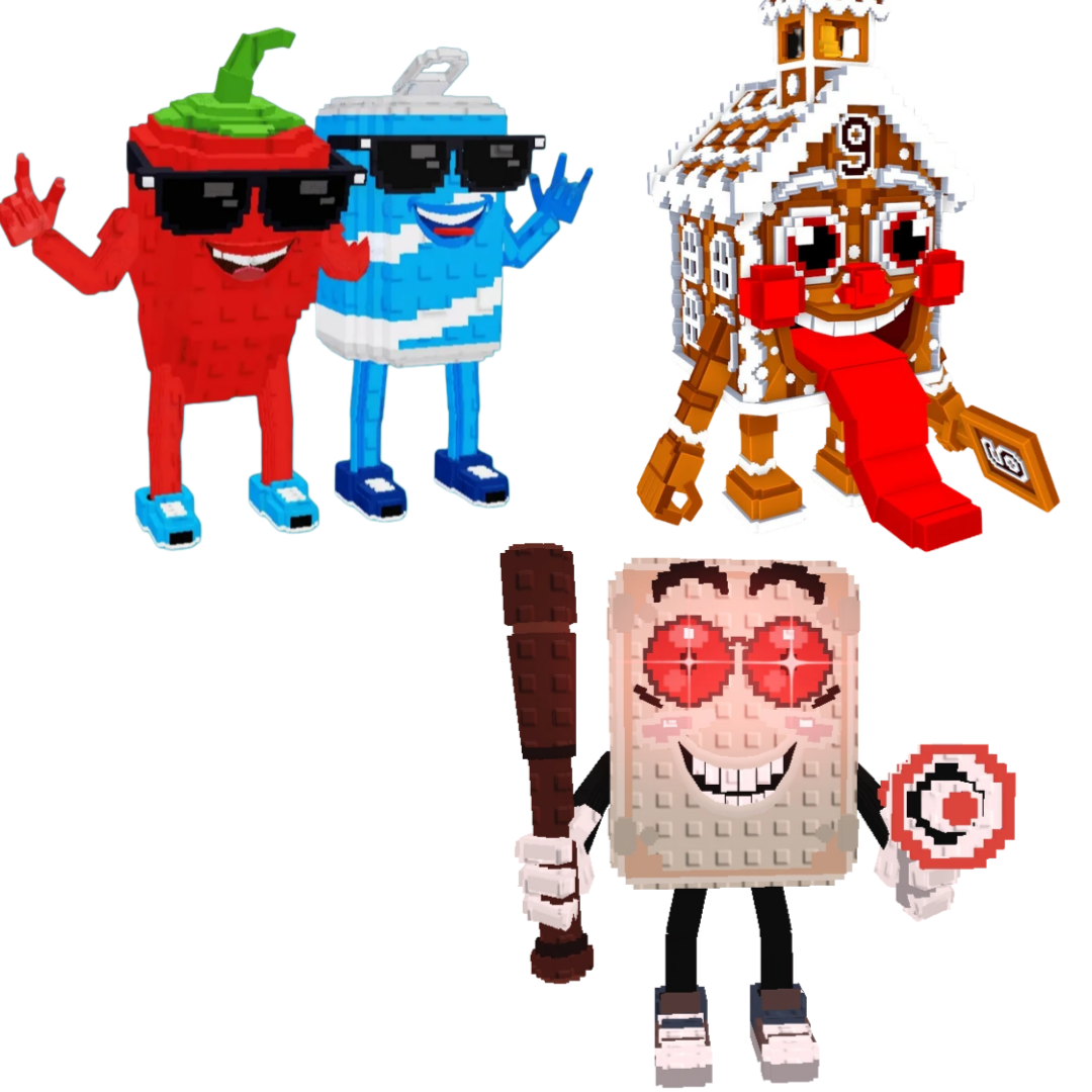 [BUNDLE] - 🤓 1x Swaggy Bros 🤓 1x La Ginger Sekolah 🤓 1x Tang Tang Keletang