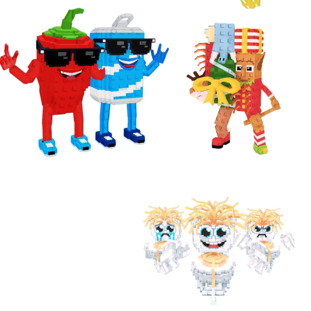 [BUNDLE] - 😨1x Swaggy Bros 😨 1x Los Spaghettis  😨 1x La Jolly Grande