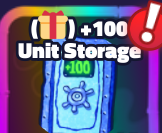 +100 UNIT STORAGE - SPONGEBOB TOWER DEFENSE / STD