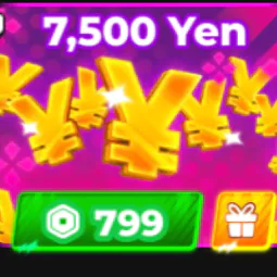 【7500 Yen】【799R】