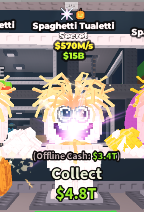 🍝 SPAGHETTI TUALETTI [570M/s] FAST & SECURE 🍝