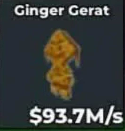 Gold Ginger Gerat 93.7M/s✅Cheap#J2