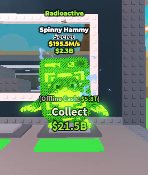Radioactive Spinny Hammy