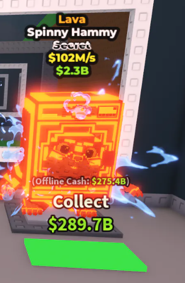 Lava Spinny Hammy - 102M/s - Secret