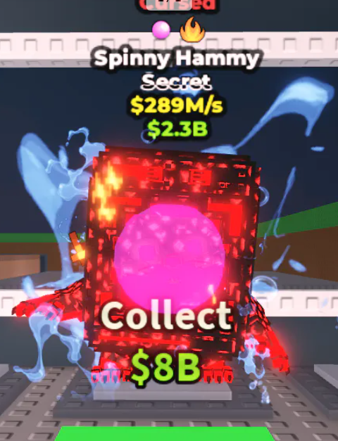 Cursed Spinny Hammy 289M/s