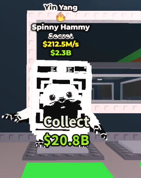 Yin Yang Spinny Hammy