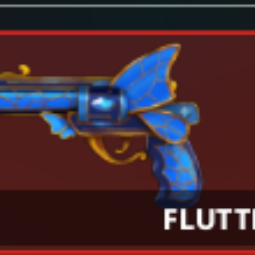 BLUE FLUTTER GUN