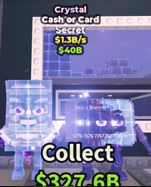 Crystal Cash or Card