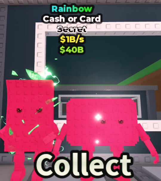 Rainbow Cash or Card