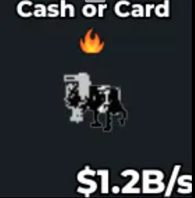 Yin Yang Cash or Card