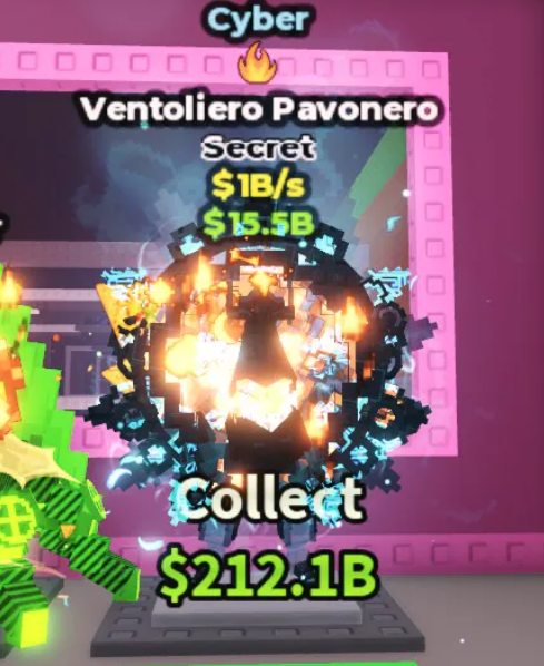 Ventoliero Pavonero 1B/s CYBER high Traits