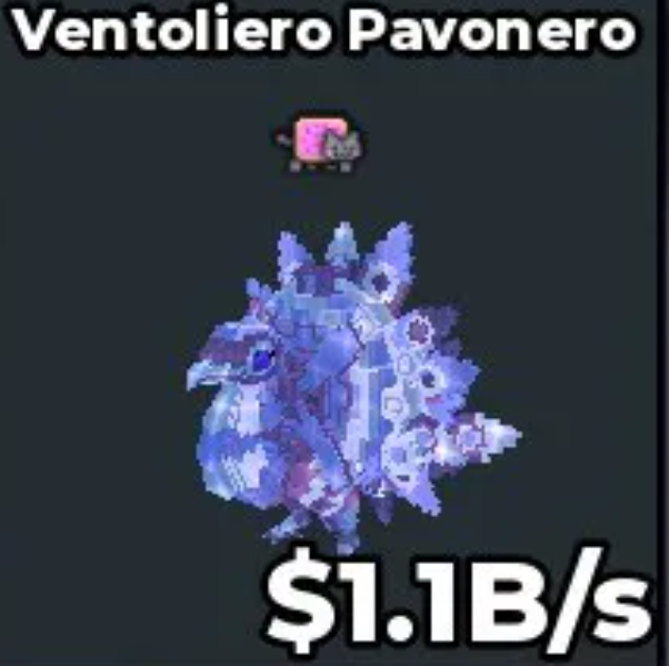 Ventoliero Pavonero Crystal 1 Trait 1.1B/s