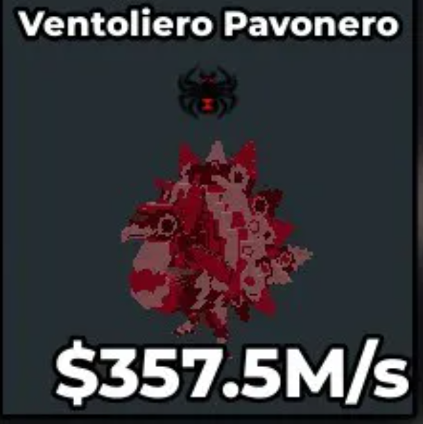 Ventoliero Pavonero Bloodrot Trait Spider 357.5M/s
