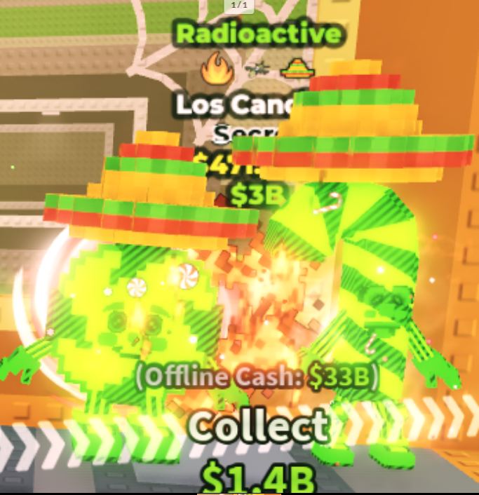 ☢️ LOS CANDIES RADIOACTIVE [471.1M/s | 3 TRAITS] FAST & SECURE ☢️