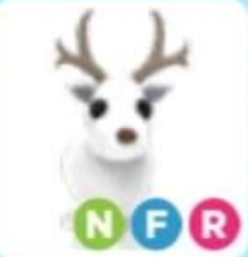 NFR Arctic Reindeer Pet (Fast Delivery)- Adopt Me