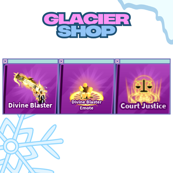Divine Blaster + Explosion + Emote ( Limited Set )