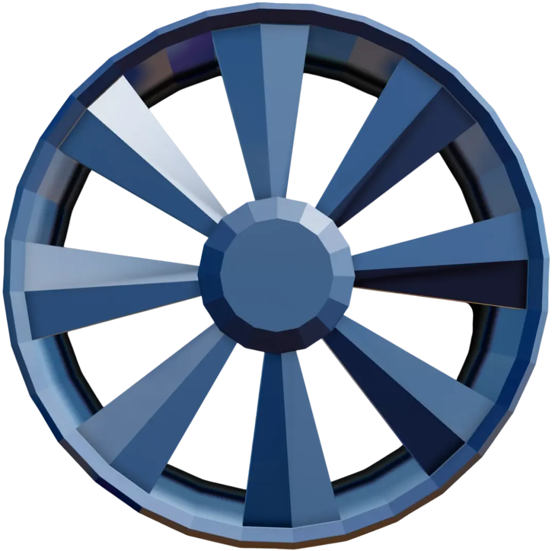 Turbine Rim | Jailbreak | Fast Delivery
