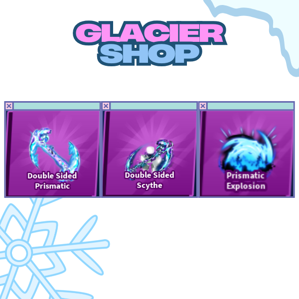 Double Sided Prismatic + Explosion + Emote ( Limited Set )