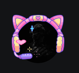 Cat Ear Headset [[Avatar Decoration]] 🔥Cheap Decoration $4.99