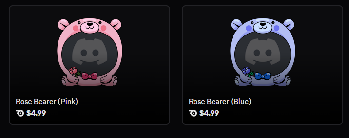 Rose Bearer [[Avatar Decoration]] 🔥Cheap Decoration $4.99