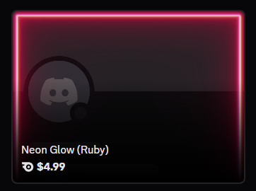Neon Glow [[Profile Effect]] 🔥Cheap Decoration $4.99