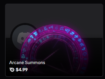 Arcane summons [[Profile Effect]] 🔥Cheap Decoration $4.99