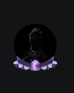Amethyst Choker [[Avatar Decoration]] 🔥Cheap Decoration $4.99