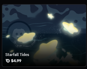 Starfall Tides [[Profile Effect]] 🔥Cheap Decoration $4.99