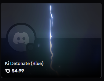 Ki Detonate [[Profile Effect]] 🔥Cheap Decoration $4.99