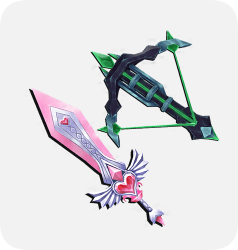 Harvester & Heartblade Set [MM2] Instant Delivery (24/7 Online )