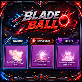 [ Limitedu Set ] Brutality Affection Bat + Emote | FAST DELIVERY✅