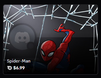 Spider Man [[Profile effect]] 🔥Cheap Decoration $6.99