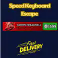 Admin Treadmill - x100 Speed!【1599Robux】Speed Keyboard Escape👮🏼‍♂️  | FASTEST & CHEAPEST
