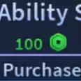 +1 Ability Slot【100R】