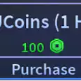 2x UCoins (1 Hour)【100R 】