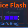 Unusual Injustice Flash P51 Charm Star Ring (Autrain)